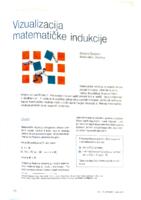 prikaz prve stranice dokumenta Vizualizacija matematičke indukcije
